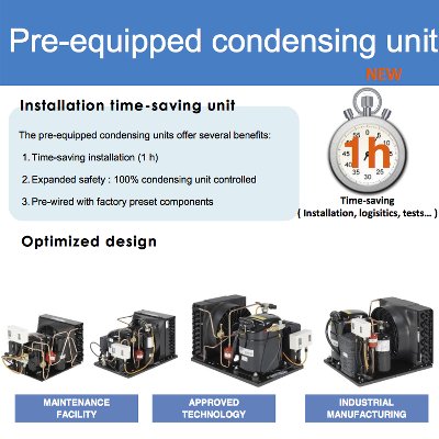 Pre-equipped Condensing Units